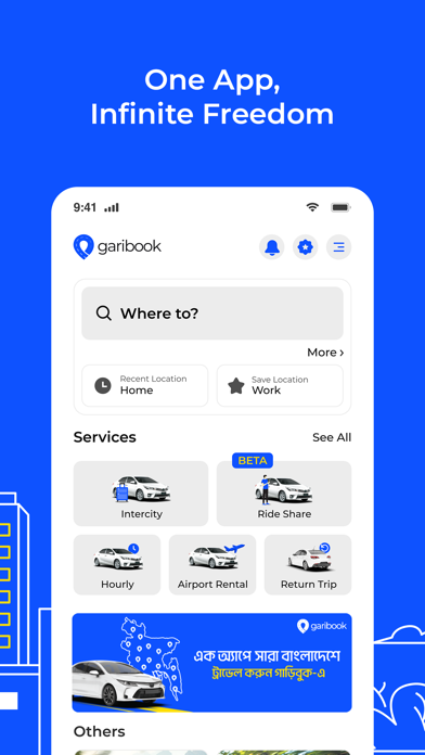 Garibook iPhone screenshot 1 - Travel app