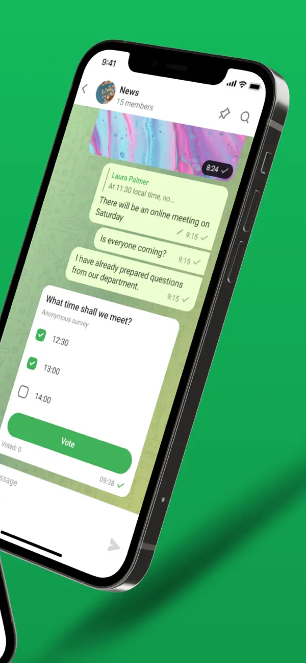 Screenshot #2 pour Frisbee Messenger