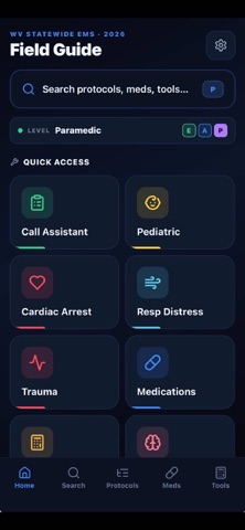 WV EMS Guide Screenshot 1 of 6