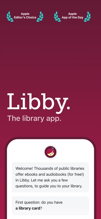 Libby、ライブラリーアプリ スクリーンショット1