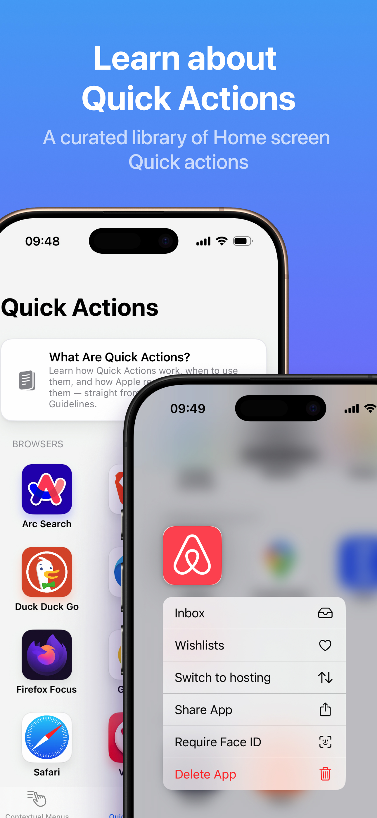 Menuette – iOS Menu Explorer