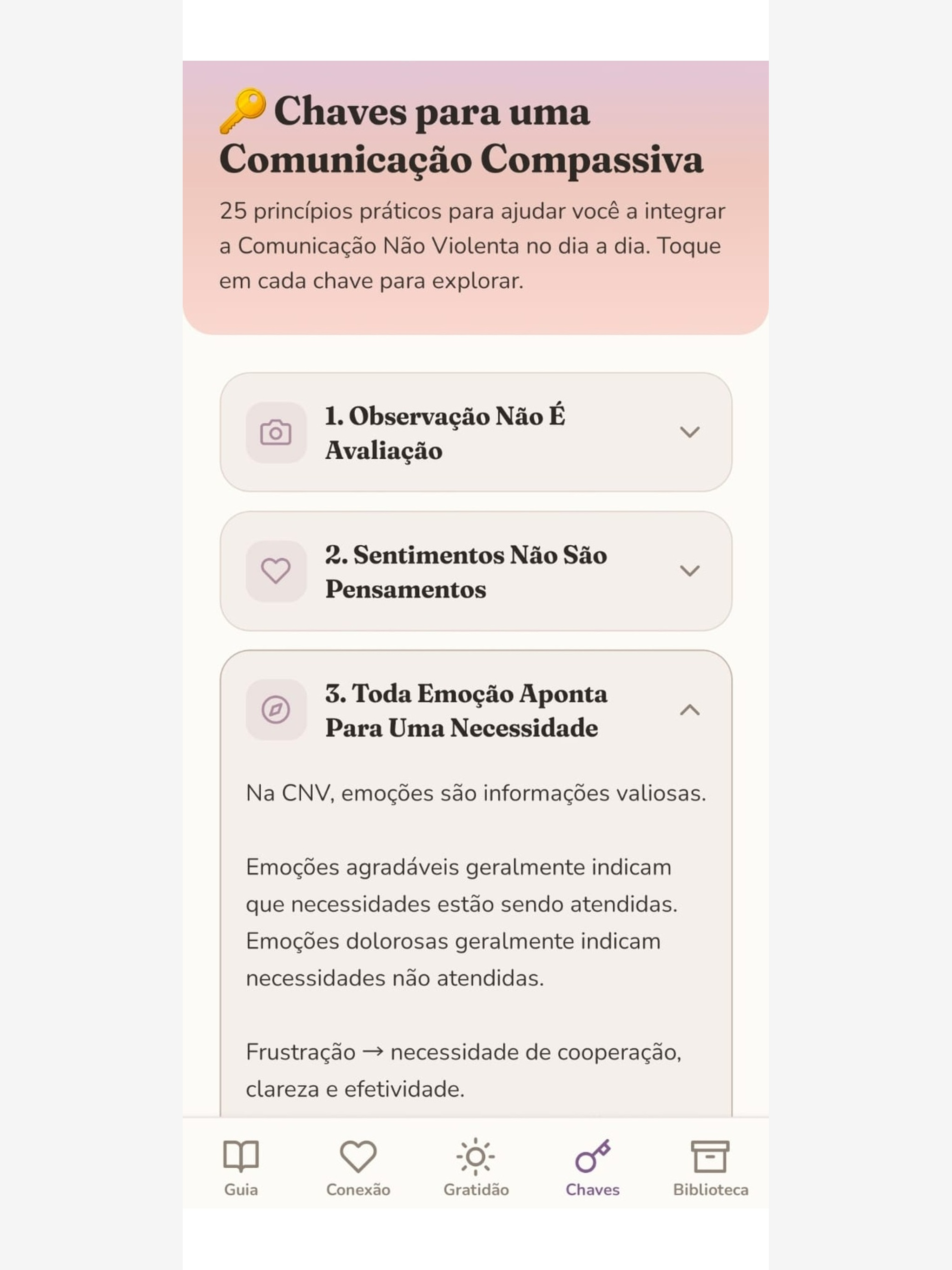 Comunicação Compassiva screenshot 14
