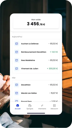 Capture d'écran de BforBank – Banque En Ligne sur iPhone 9