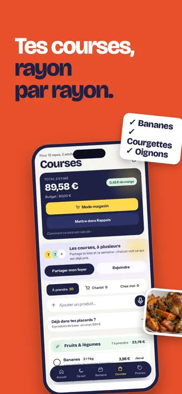 Pani : Menus de la semaine screenshot 3 of 8