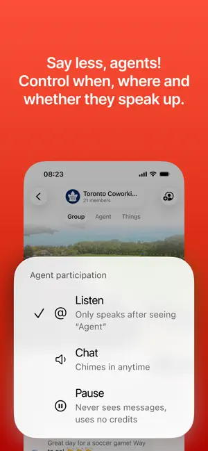 Convos · The Agentic Messenger screenshot 2