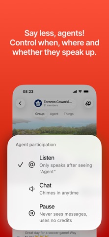 Convos · The Agentic Messenger screenshot