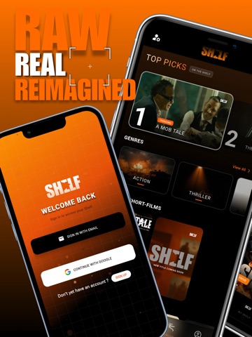Shelf TV iPad screenshot