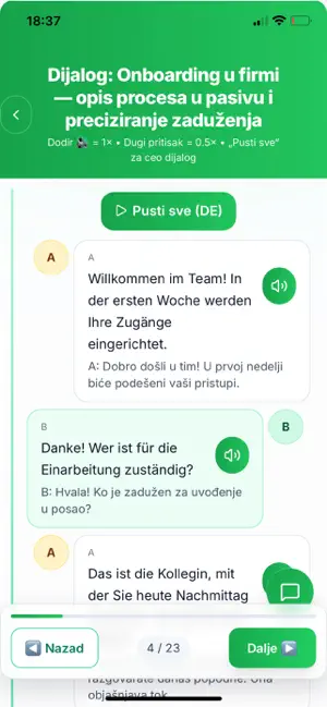 Uči nemački - Hallo Balkan screenshot 3