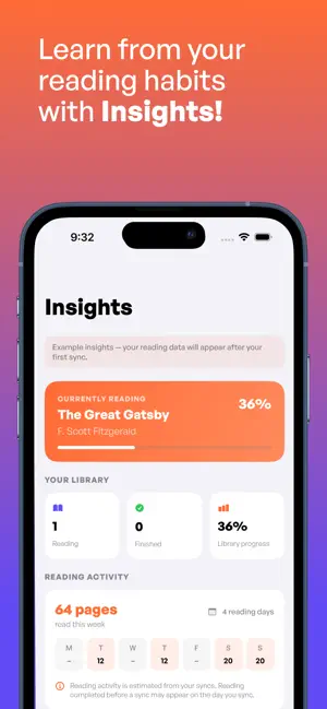 Bookshelf: book tracker screenshot 2