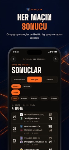 Sporsmaç: Basketbol Altyapı iPhone screenshot 2