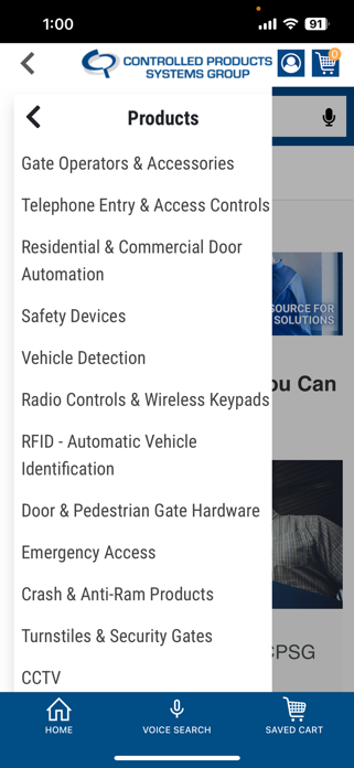 Controlled Products Screenshot 3 of 4