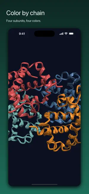 PDB Viewer: 3D Molecules screenshot 4
