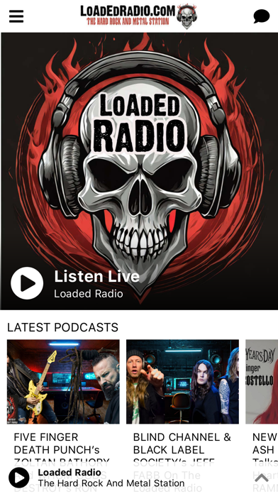 Loaded Radio - Metal Radio Screenshot