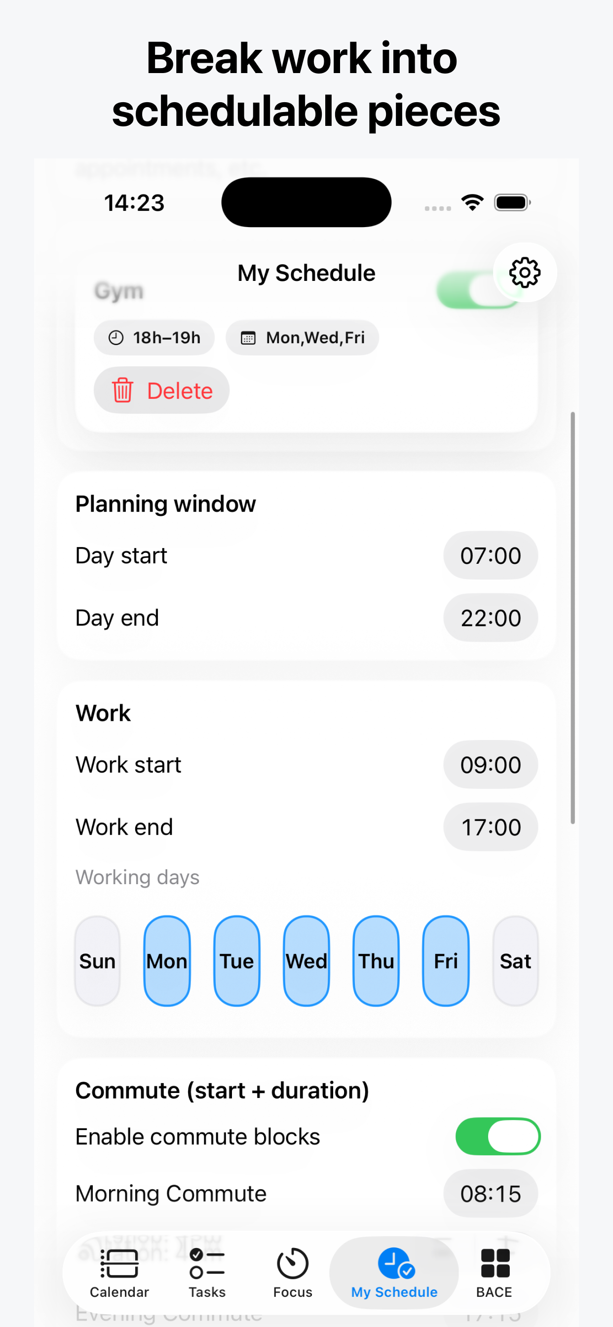 Balanced Planner screenshot 4