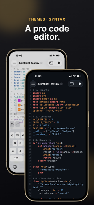 Pythona - Python 3 IDE Screenshot 2 of 5