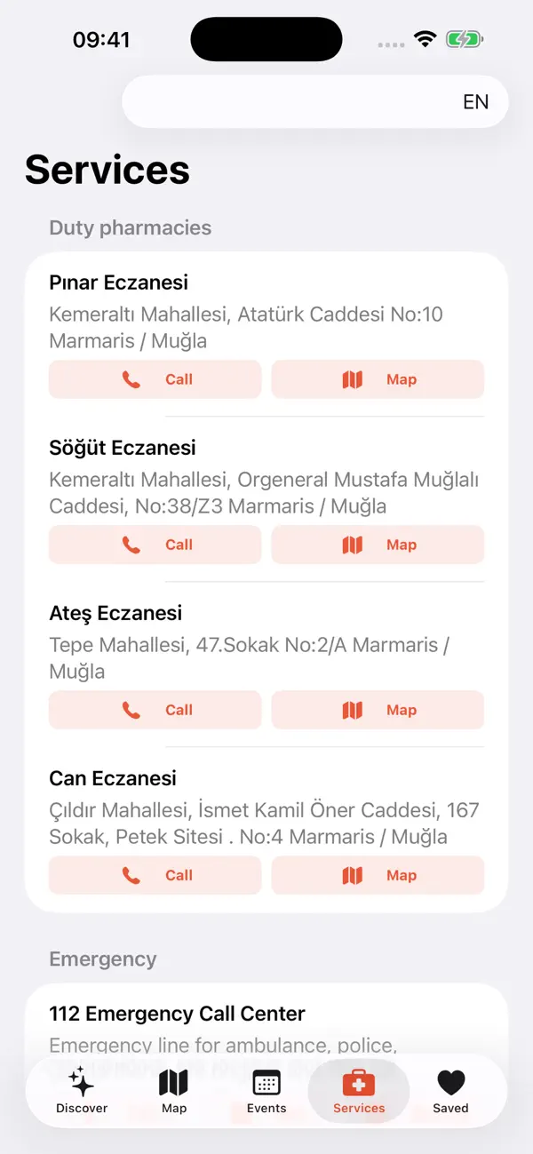 Screenshot #3 pour Marmaris App