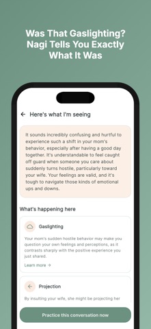 Nagi - Protect Your Peace iPhone screenshot