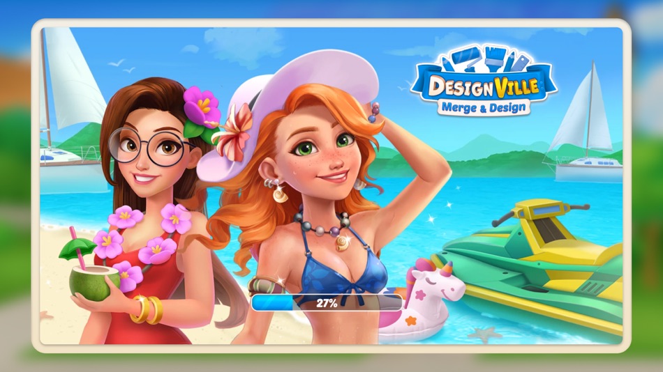 #10. DesignVille: Merge & Design (iOS) 由: TAPCLAP