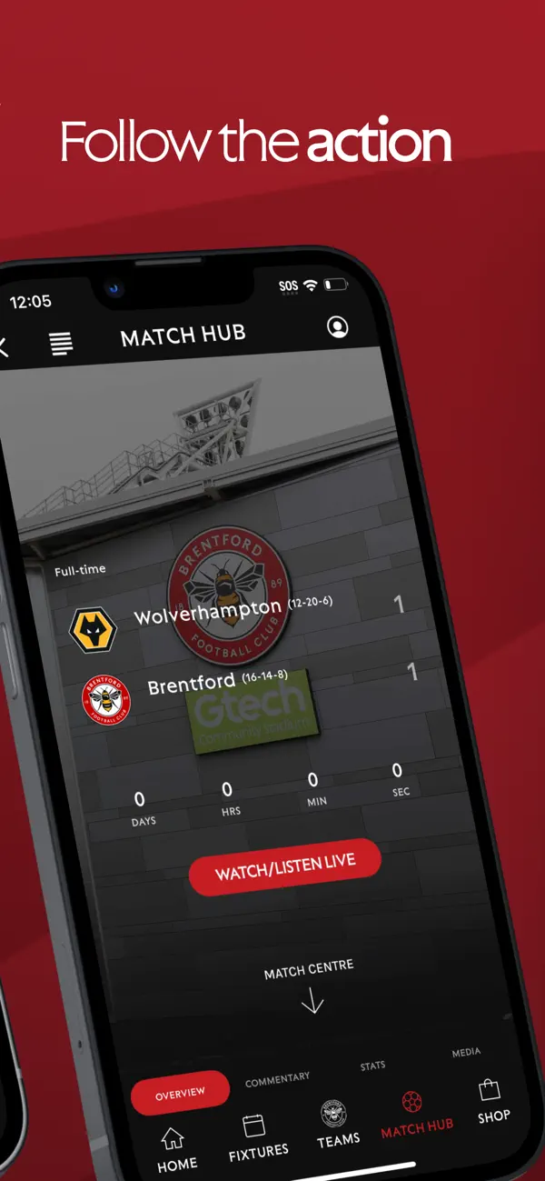 Screenshot #2 pour Brentford FC Official