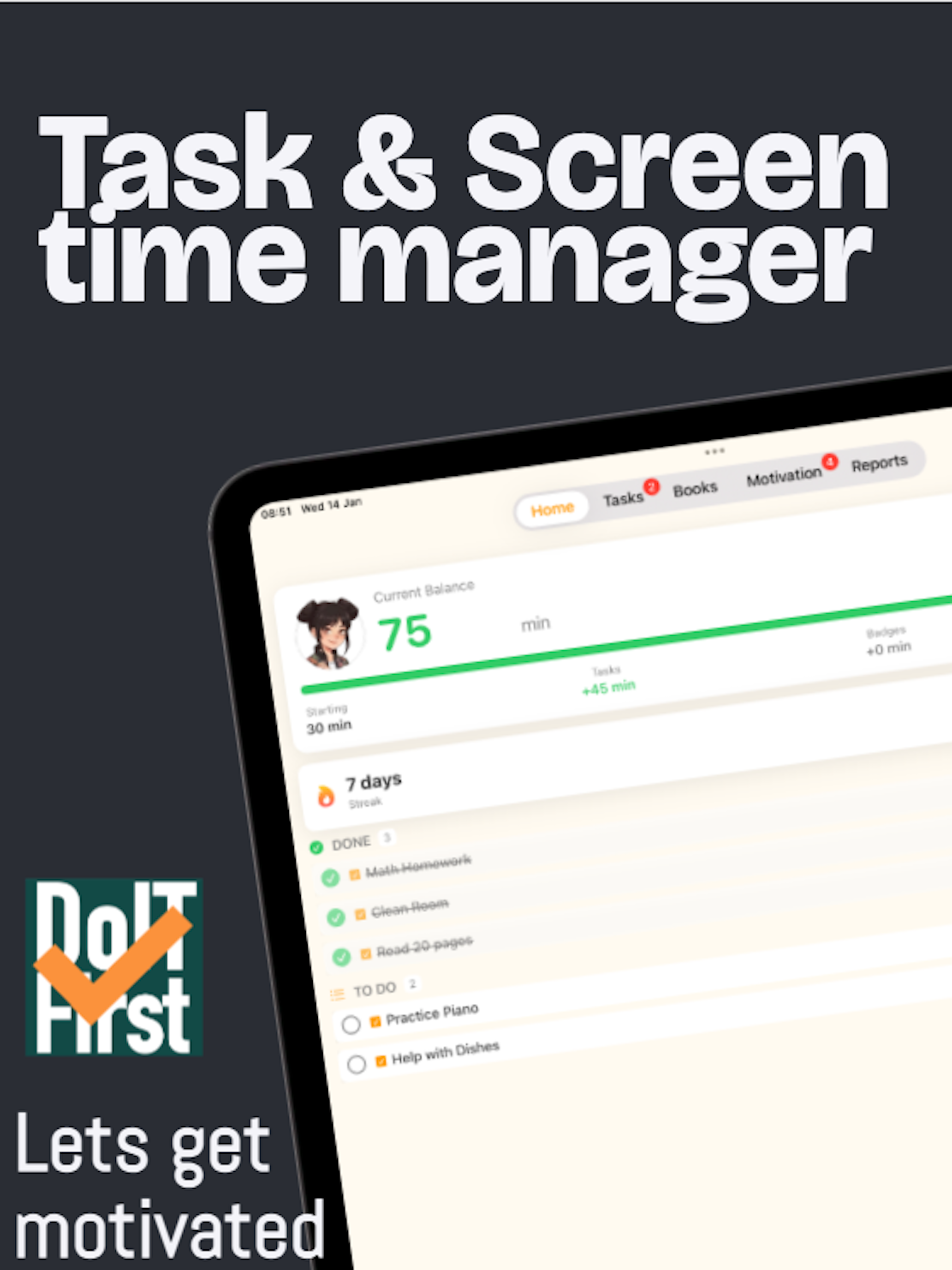 DoITFirst: Screen Time Manager screenshot 7