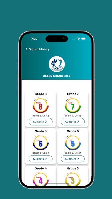 Ethio Digital Library Screenshot