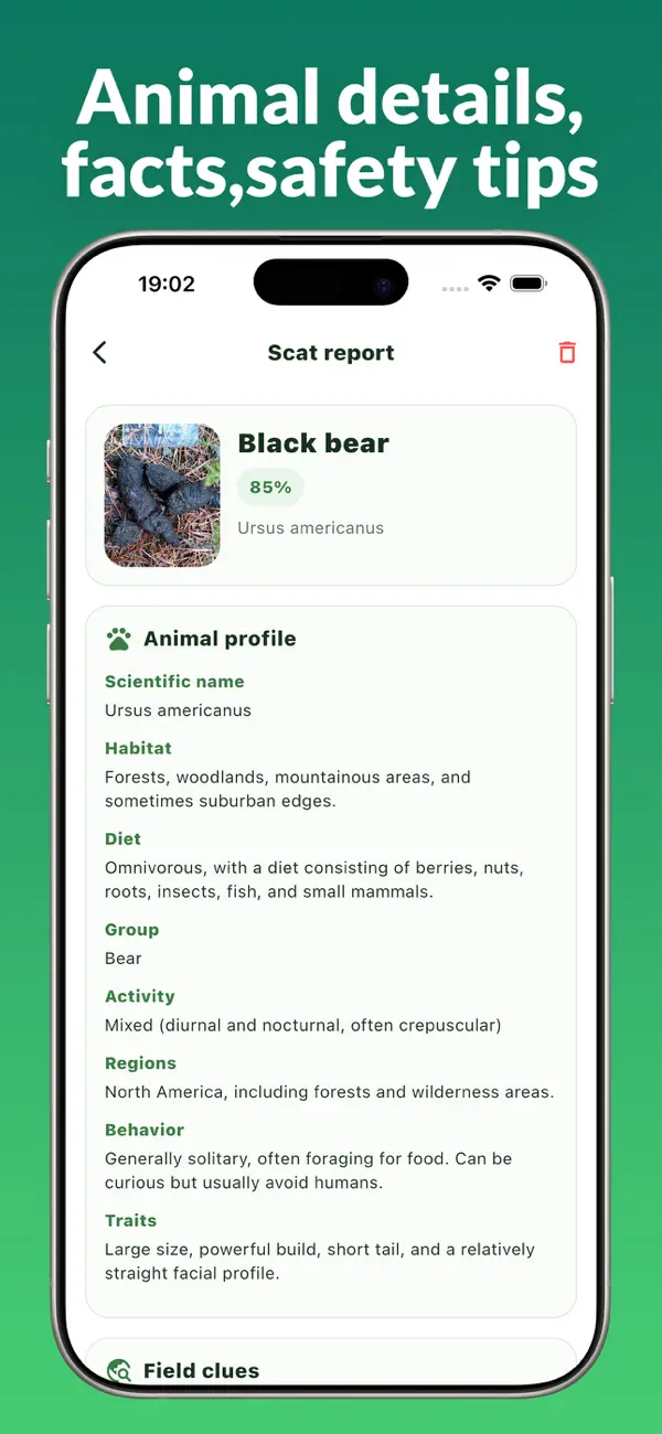 Screenshot #3 pour Animal Scat ID: Droppings