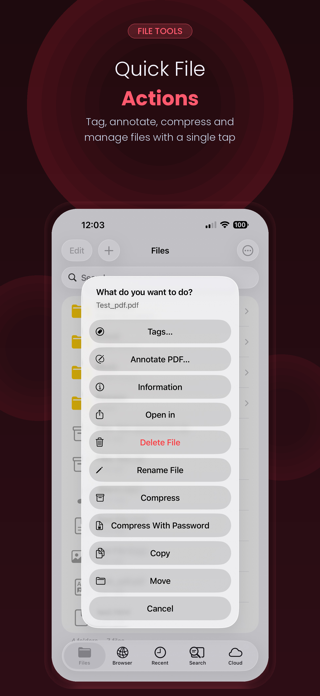 File Manager Explorer - eFiles Screenshot 4 of 10