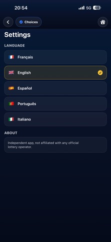 EuroMillions Analyse Screenshot 9 of 9