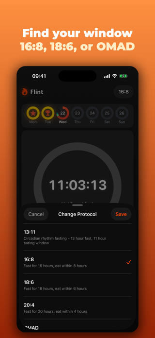 Flint: Fasting Timer & Tracker Screenshot 5 of 7
