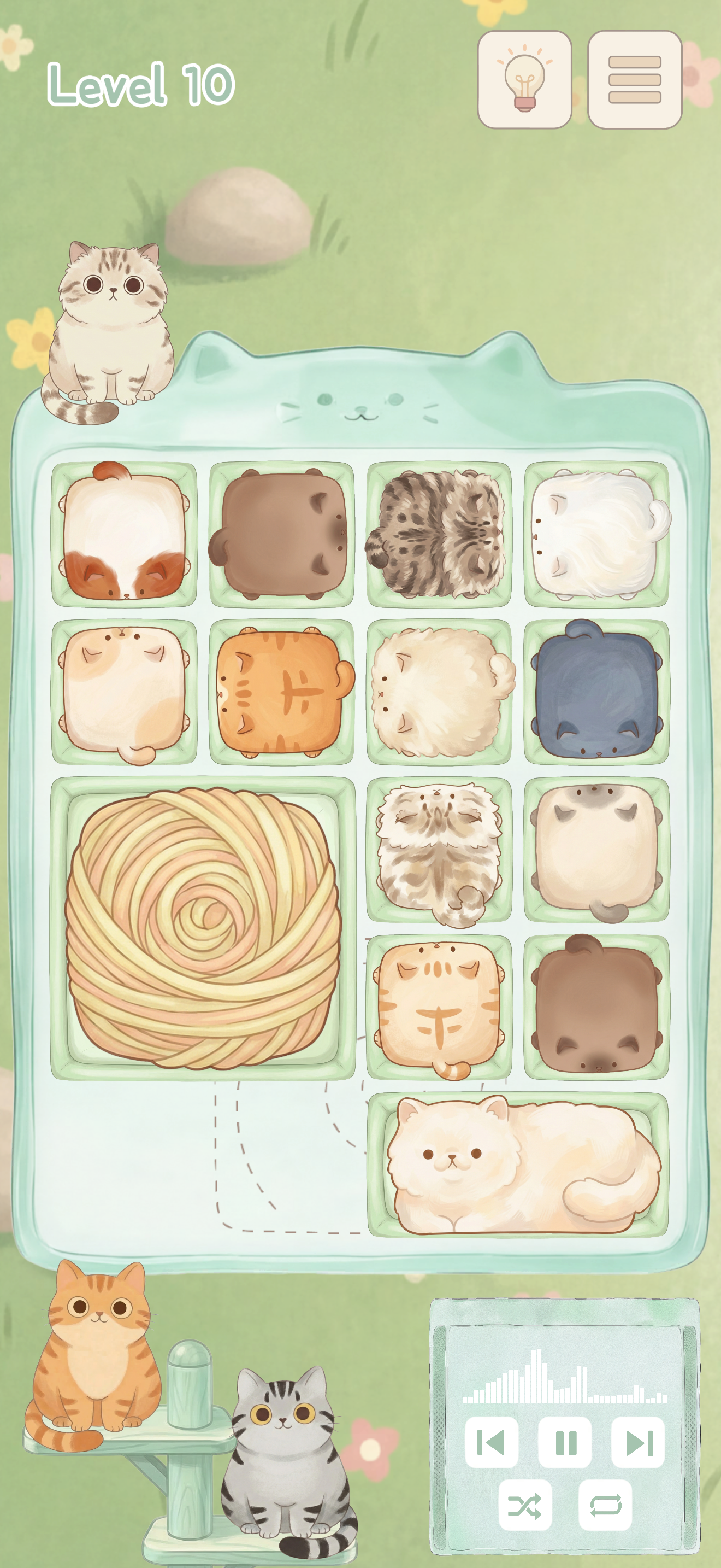Cat Block - Sliding Puzzle screenshot 6