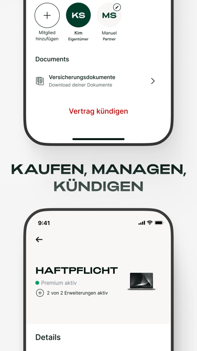 Getsafe: Versicherung Vorsorge iPhone screenshot 4