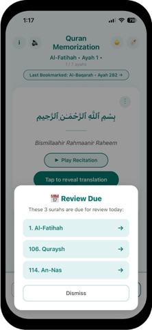 Quran Memorization Screenshot 8 of 9