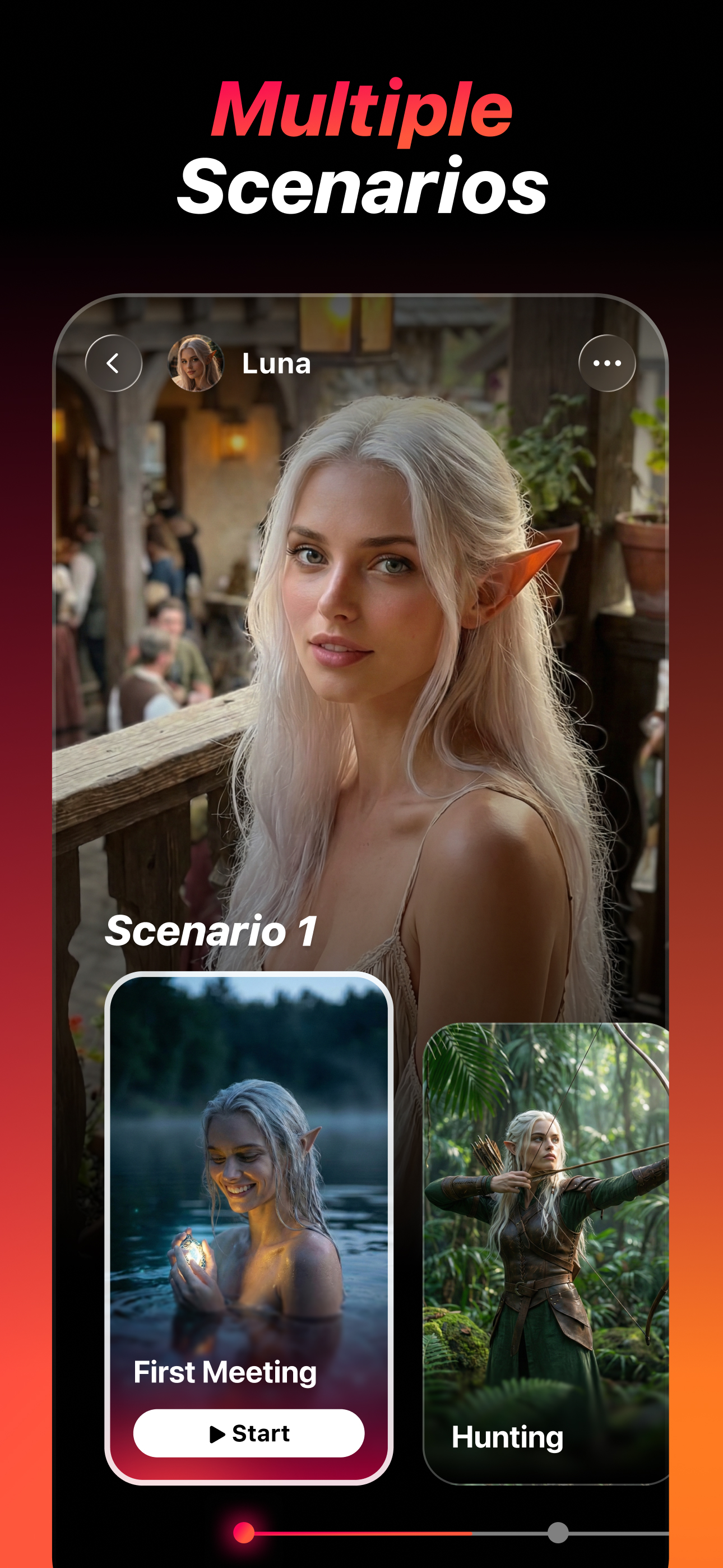 Sticky Fantasy: AI Characters screenshot 3