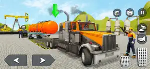 US Oil Tanker Truck Driving 3D screenshot 1