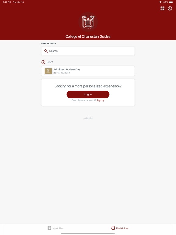 College of Charleston Events