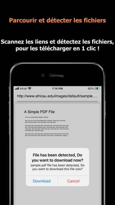 Screenshot #1 pour Blaze : Navigateur hors ligne