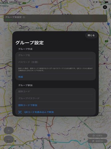RallyLink iPad screenshot