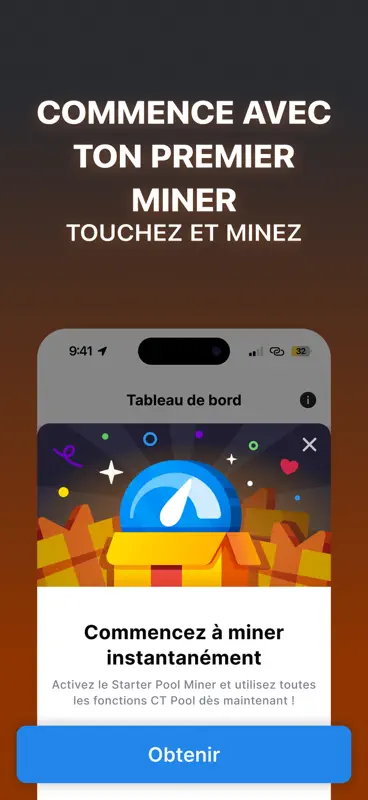 CT Pool: Crypto Mining App screenshot 1 of 8