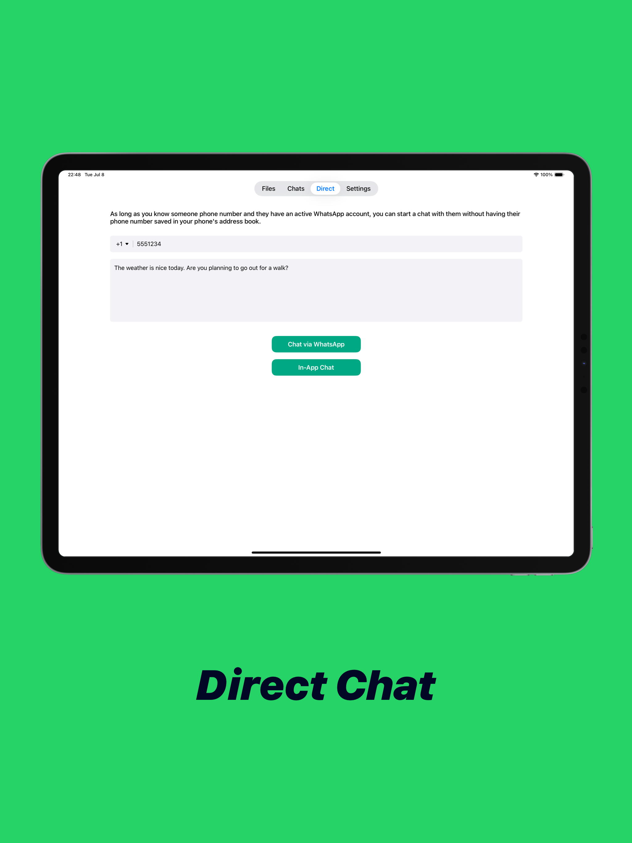 WA Web - Dual Account