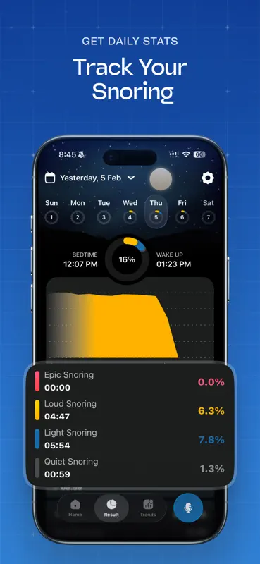 SnoreIQ - Snoring Tracker screenshot 3 of 9