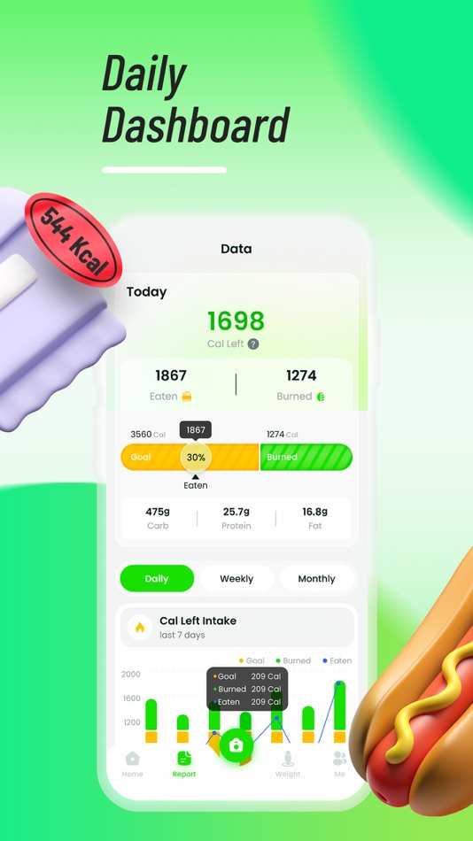 #4. CalorieScan:AI Calorie Tracker (iOS) 由: Runtopia Technology Co.