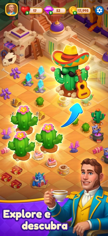 Tiletopia: Jogo Triple Match screenshot 6