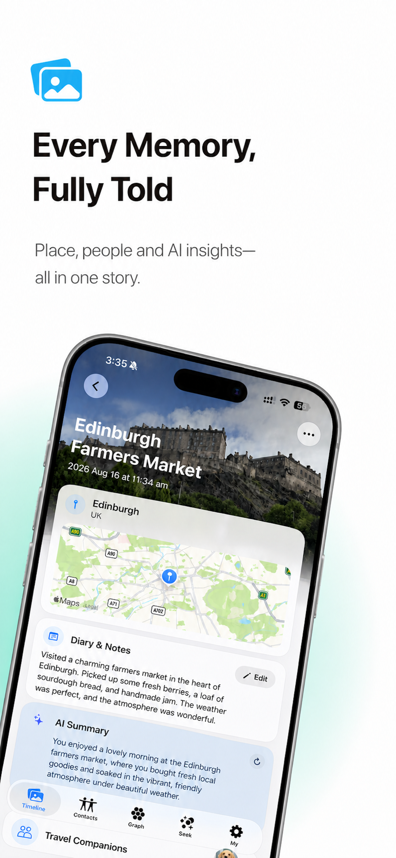 Ustory: AI Photo Journal screenshot 4