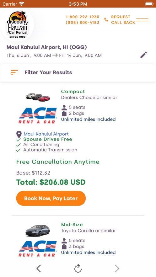 Discount Hawaii Car Rental