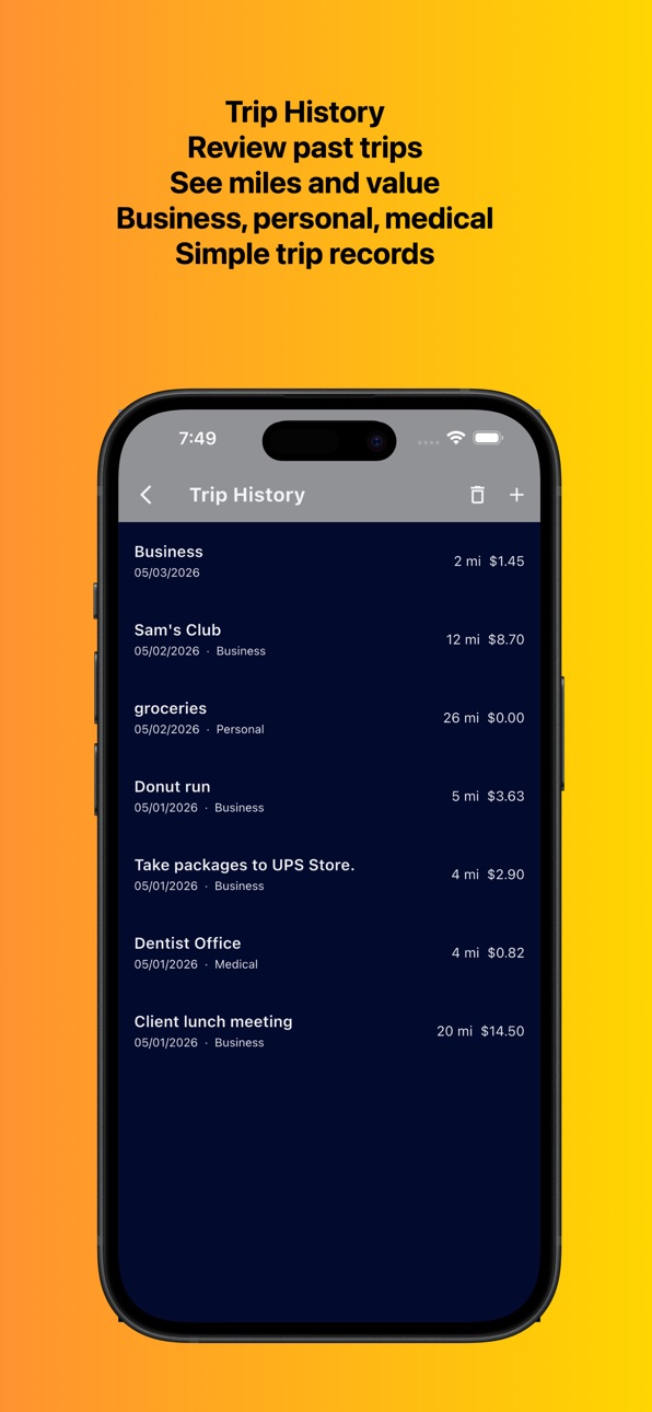 iPhone screenshot