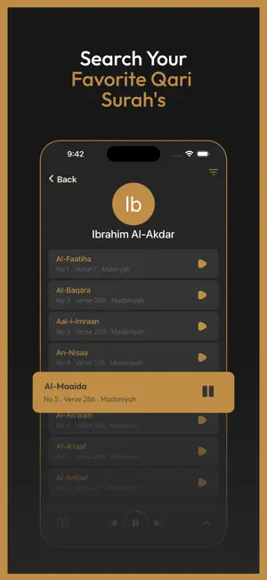 Al Quran Al Kareem Audio screenshot 3