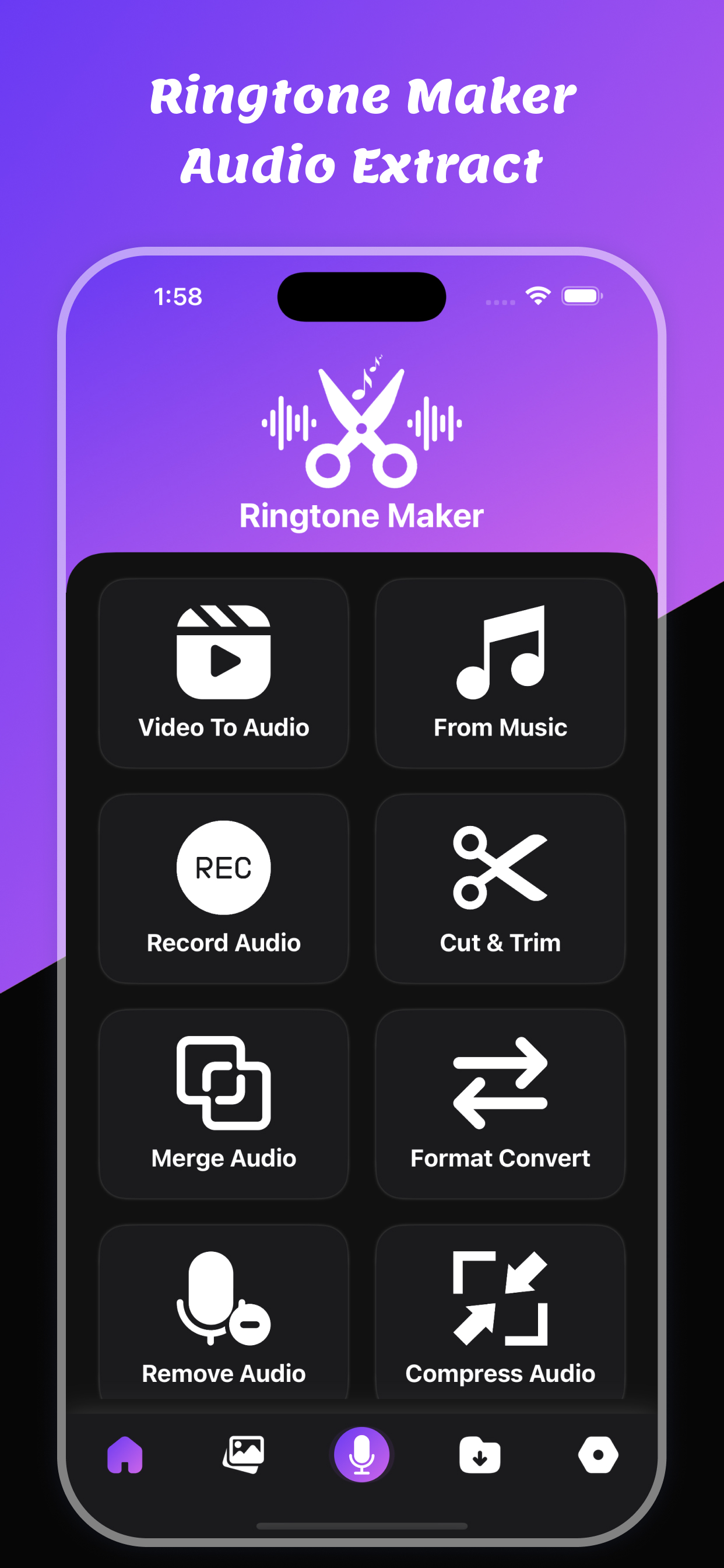 Ringtone Maker: audio extract