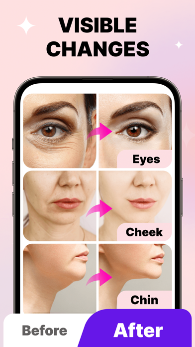 Face Yoga Exercises • Skincare Screenshot