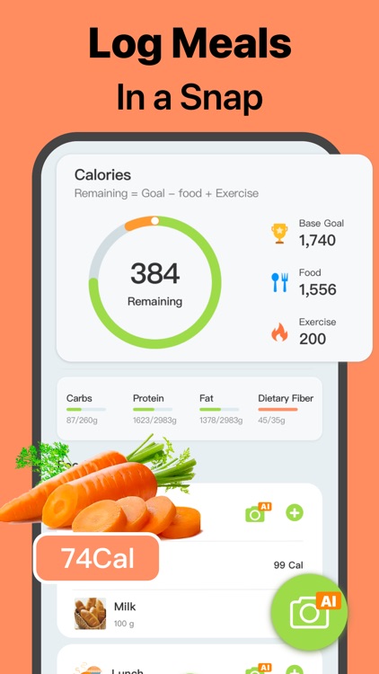 CaloScanAI -AI Calorie Tracker