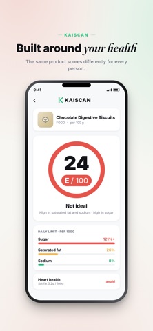 KaiScan: Barcode Food Score Screenshot 2 of 6